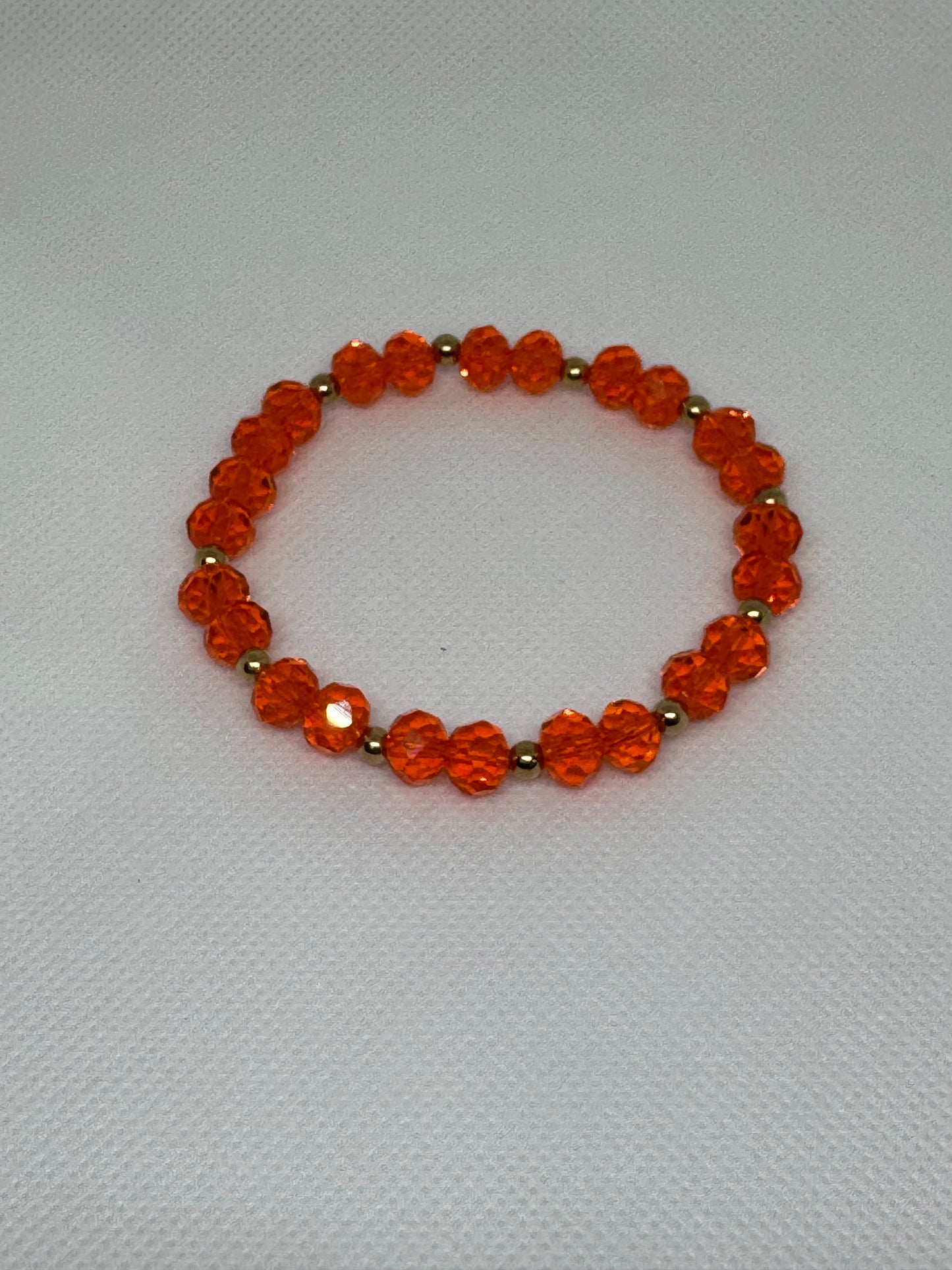 Crystal glass beaded bracelete