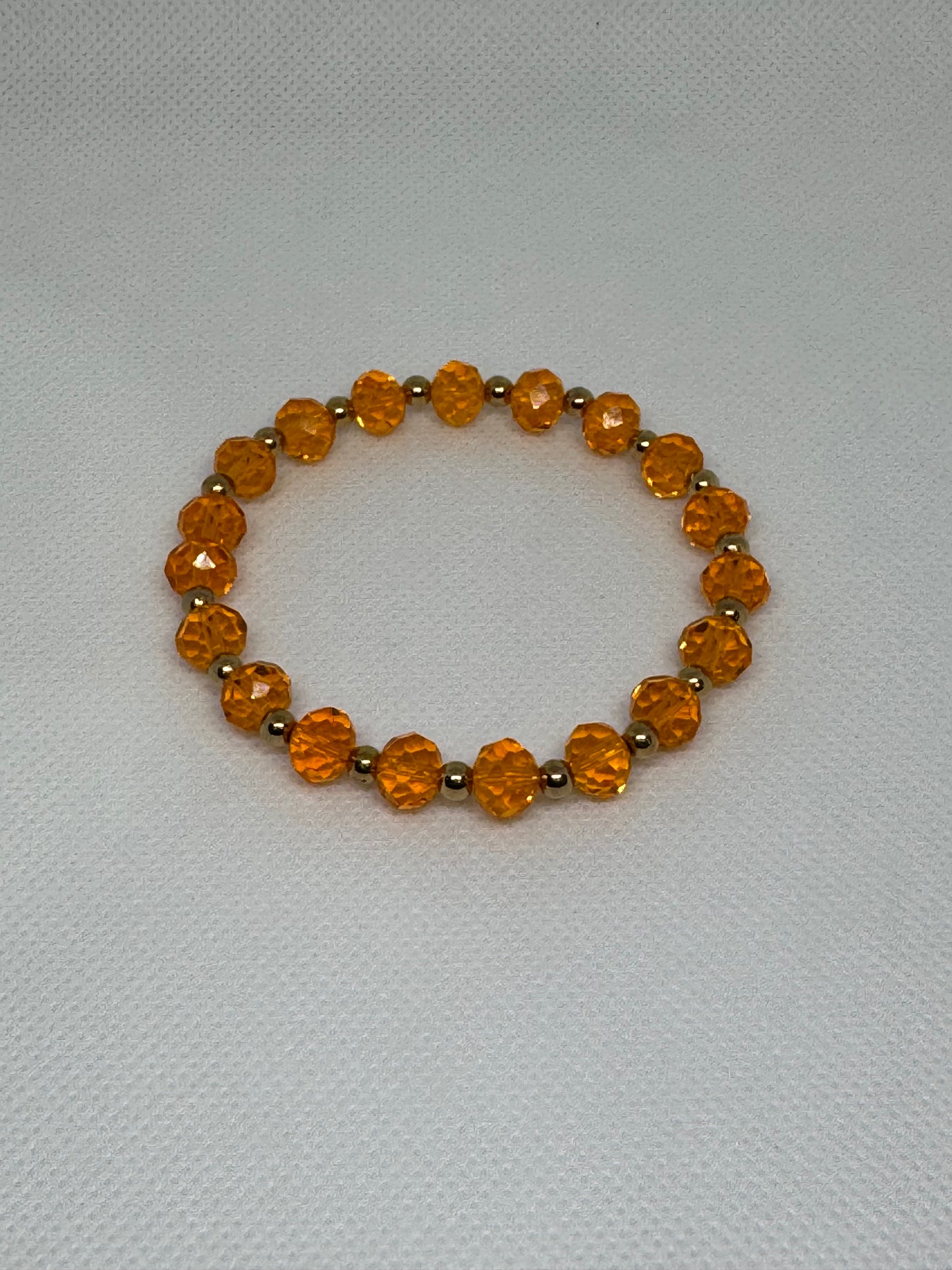 Crystal glass beaded bracelete