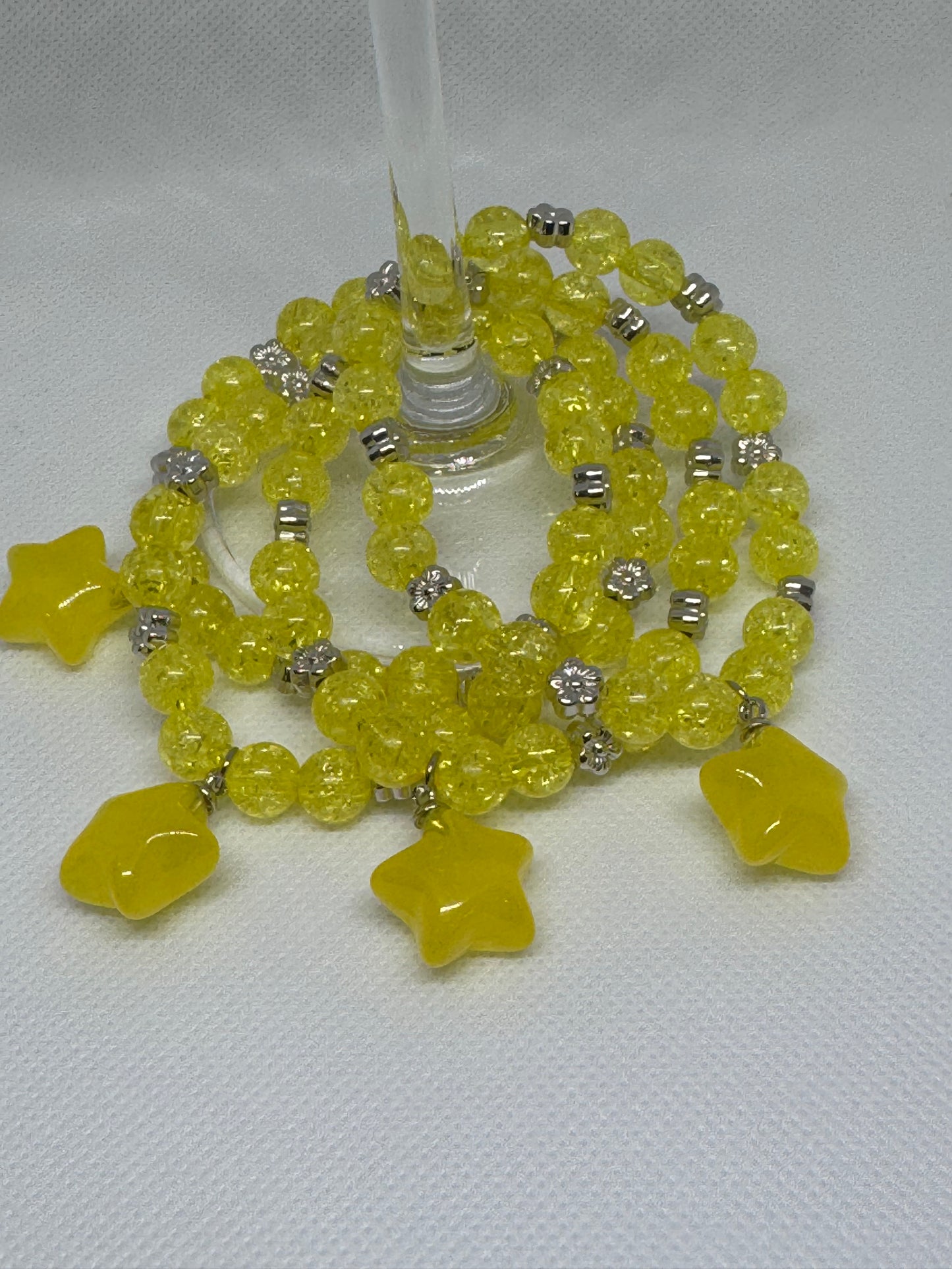 @Acrylic bead bracelet