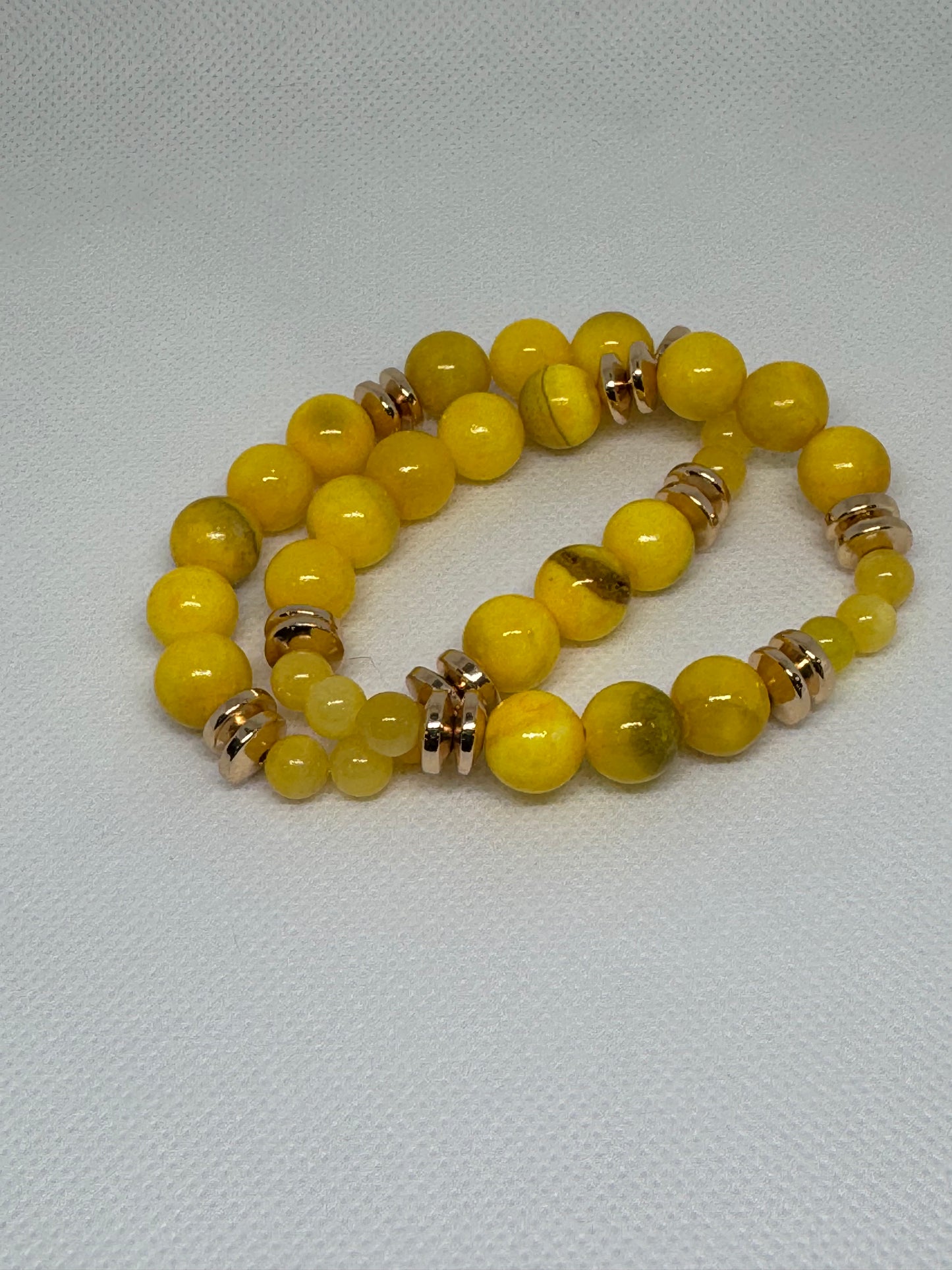 @Stone bead bracelet