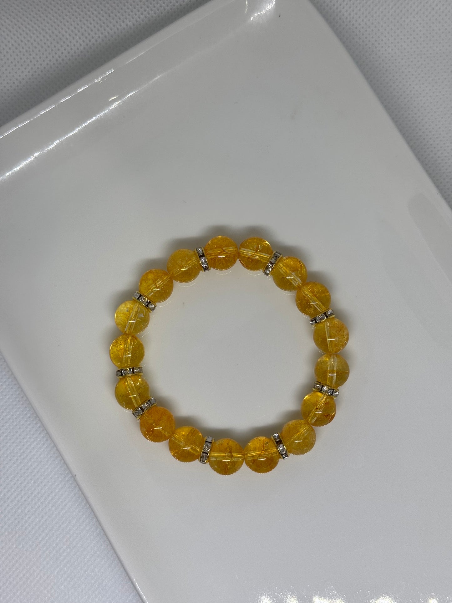 Glass bead bracelets