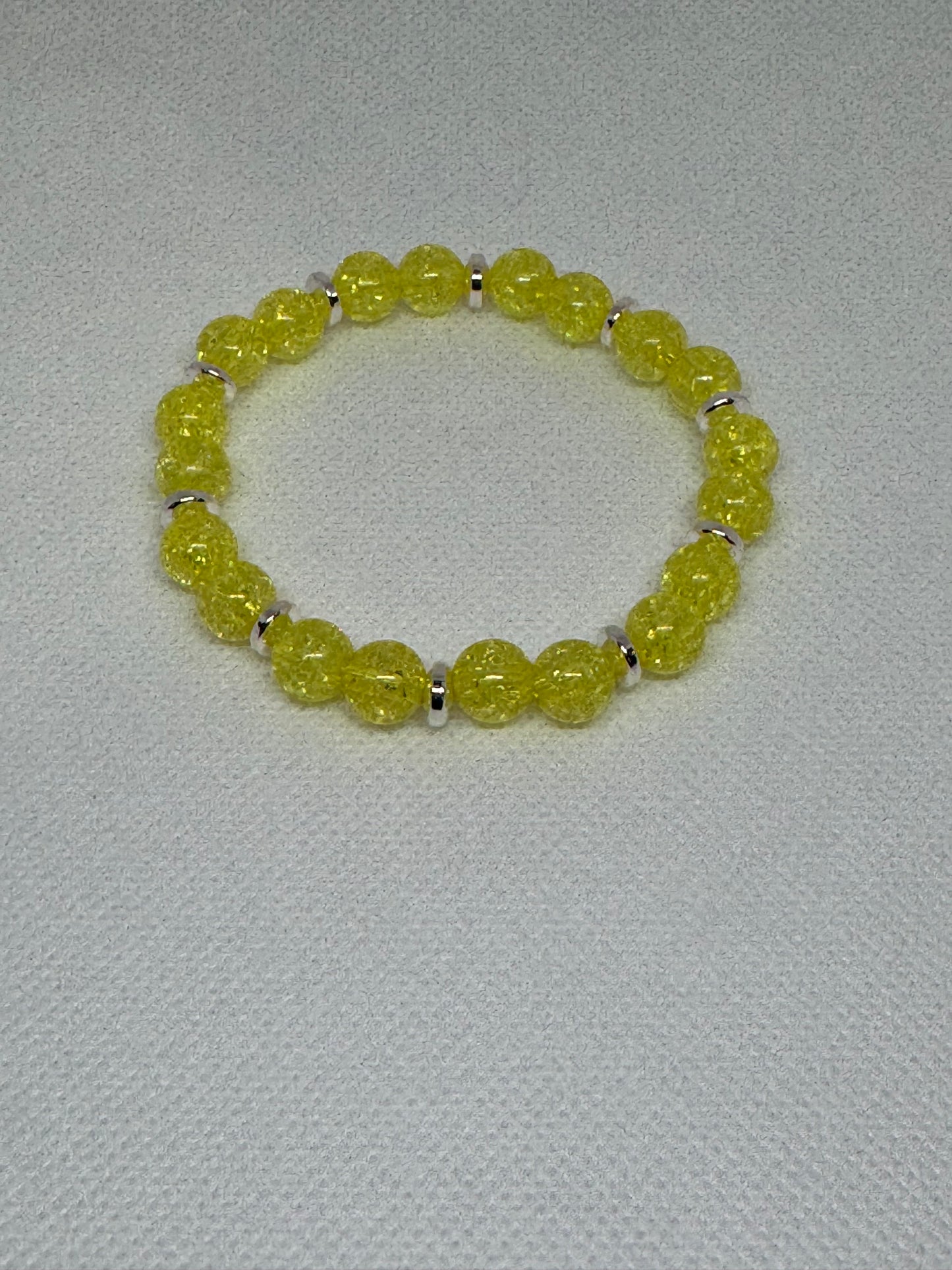 Acrylic beaded bracelets