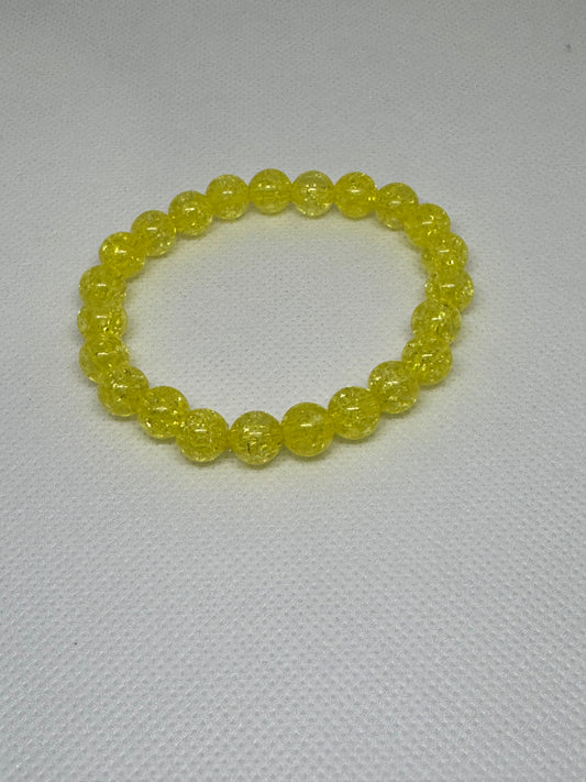 Acrylic beaded bracelets