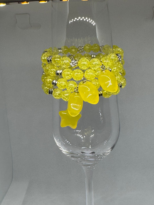 @Acrylic bead bracelet