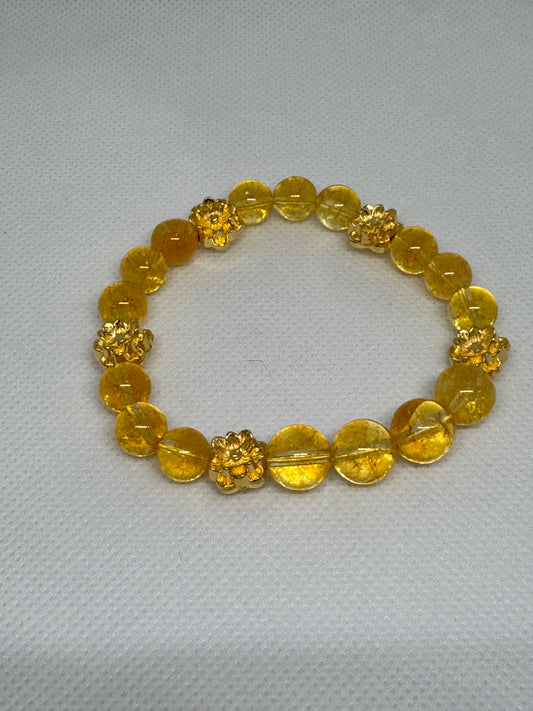 @Glass bead bracelet