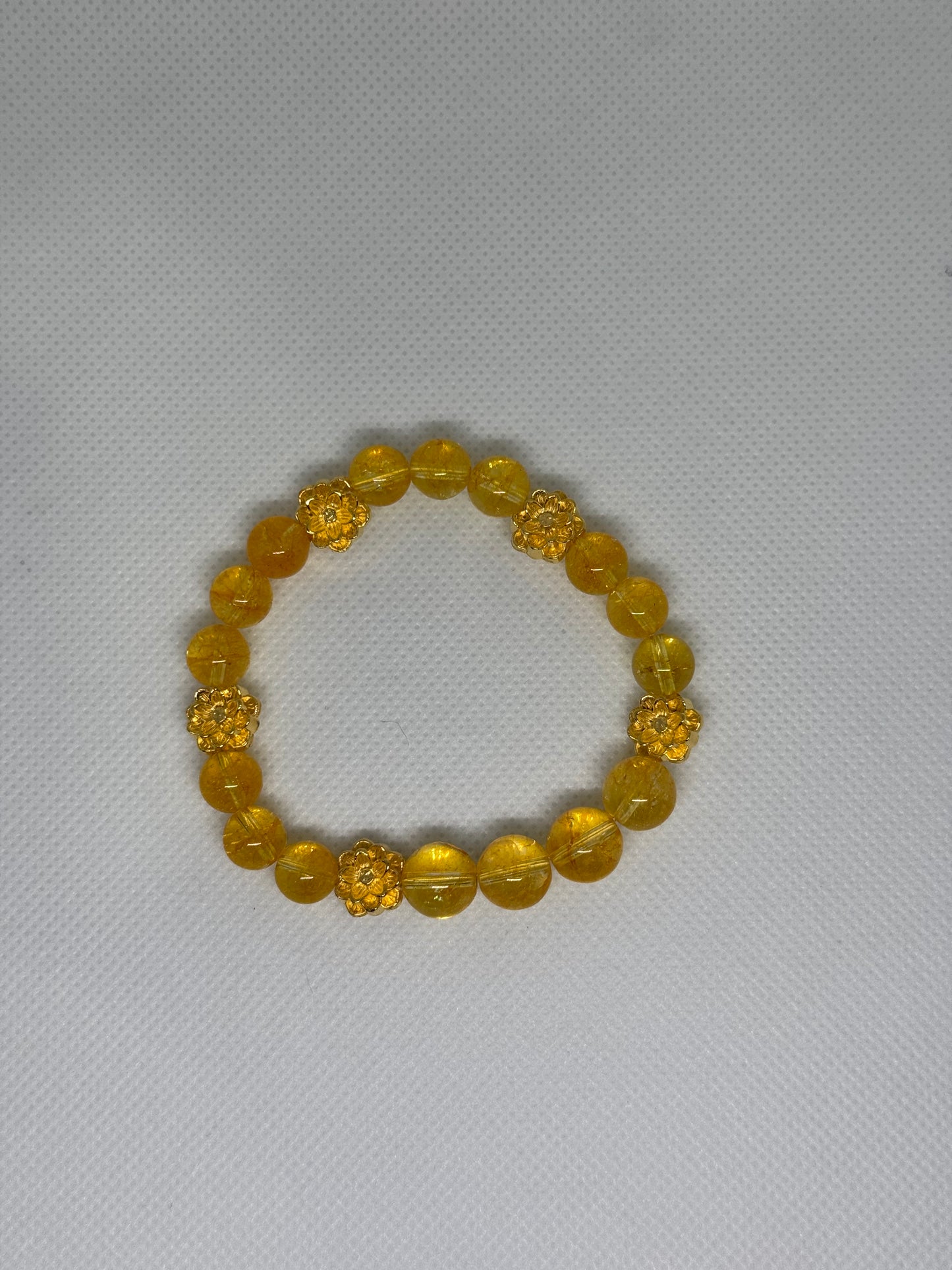 @Glass bead bracelet