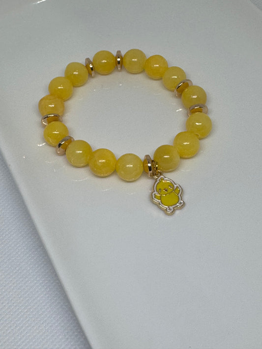 @Stone bead bracelet