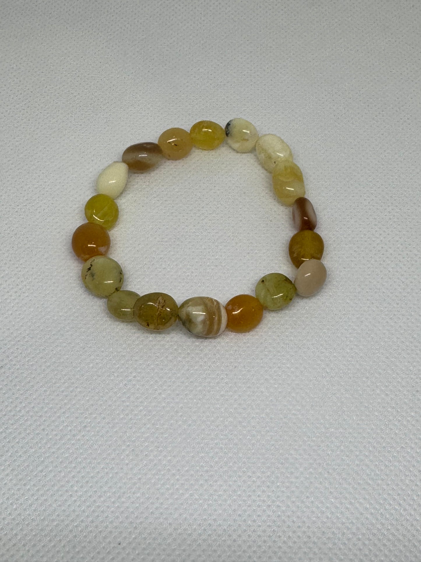 Stone bead bracelets