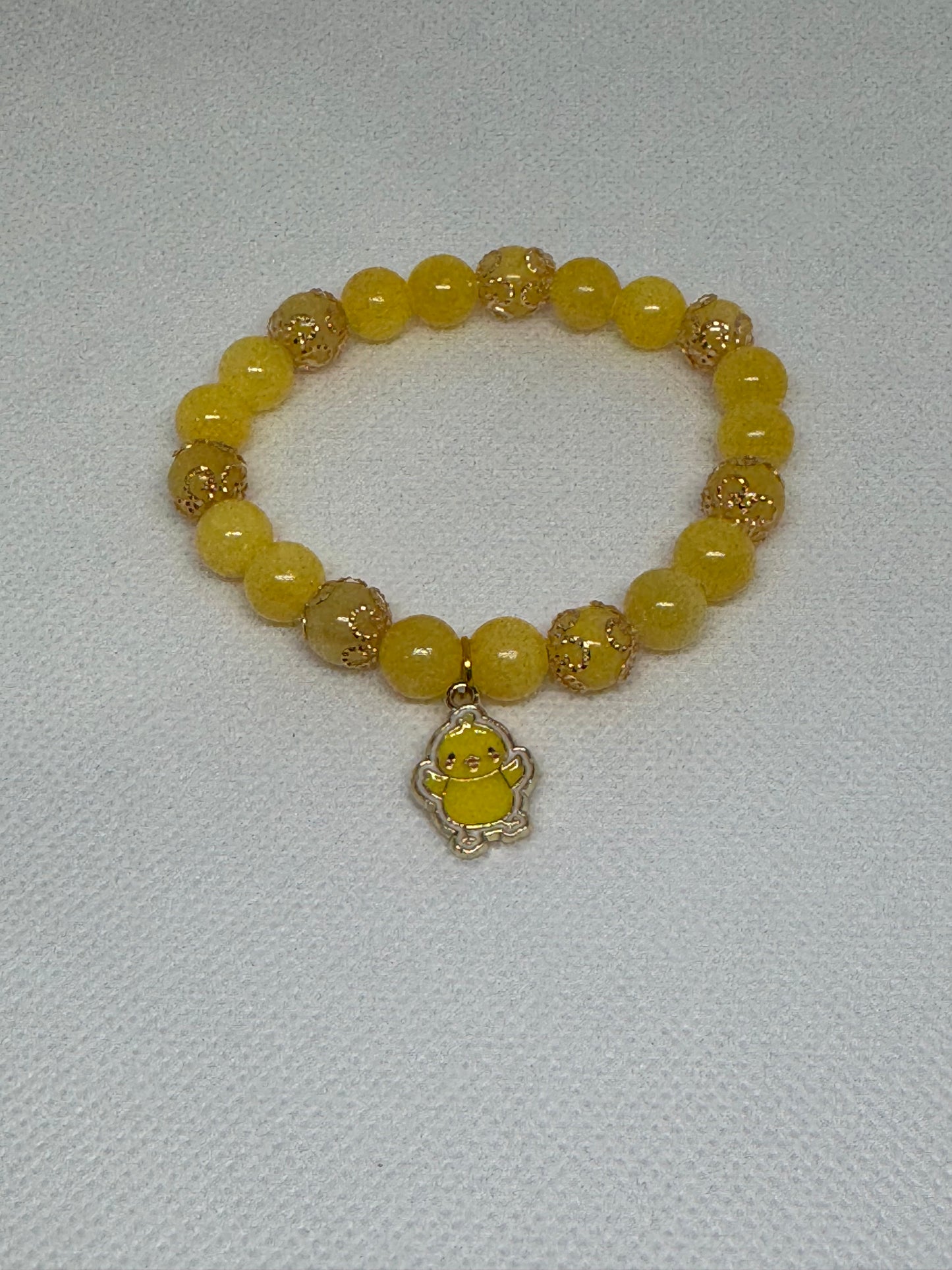 Stone beaded bracelets