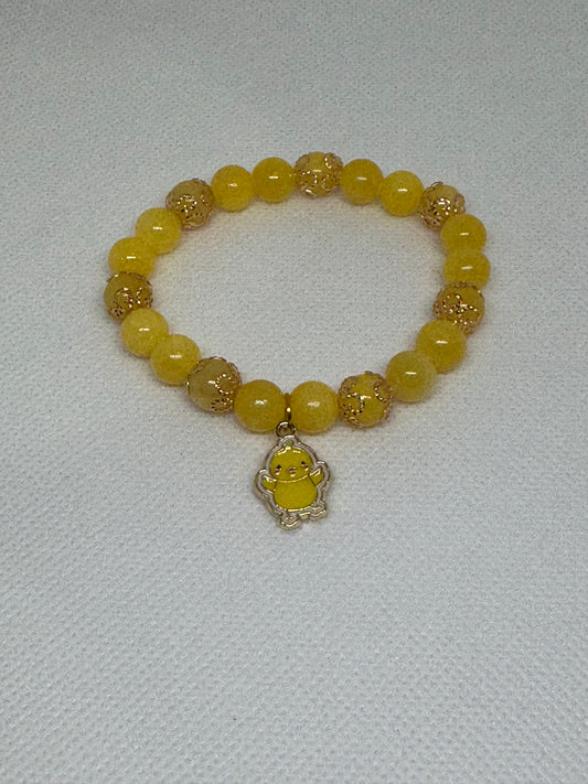 Stone beaded bracelets